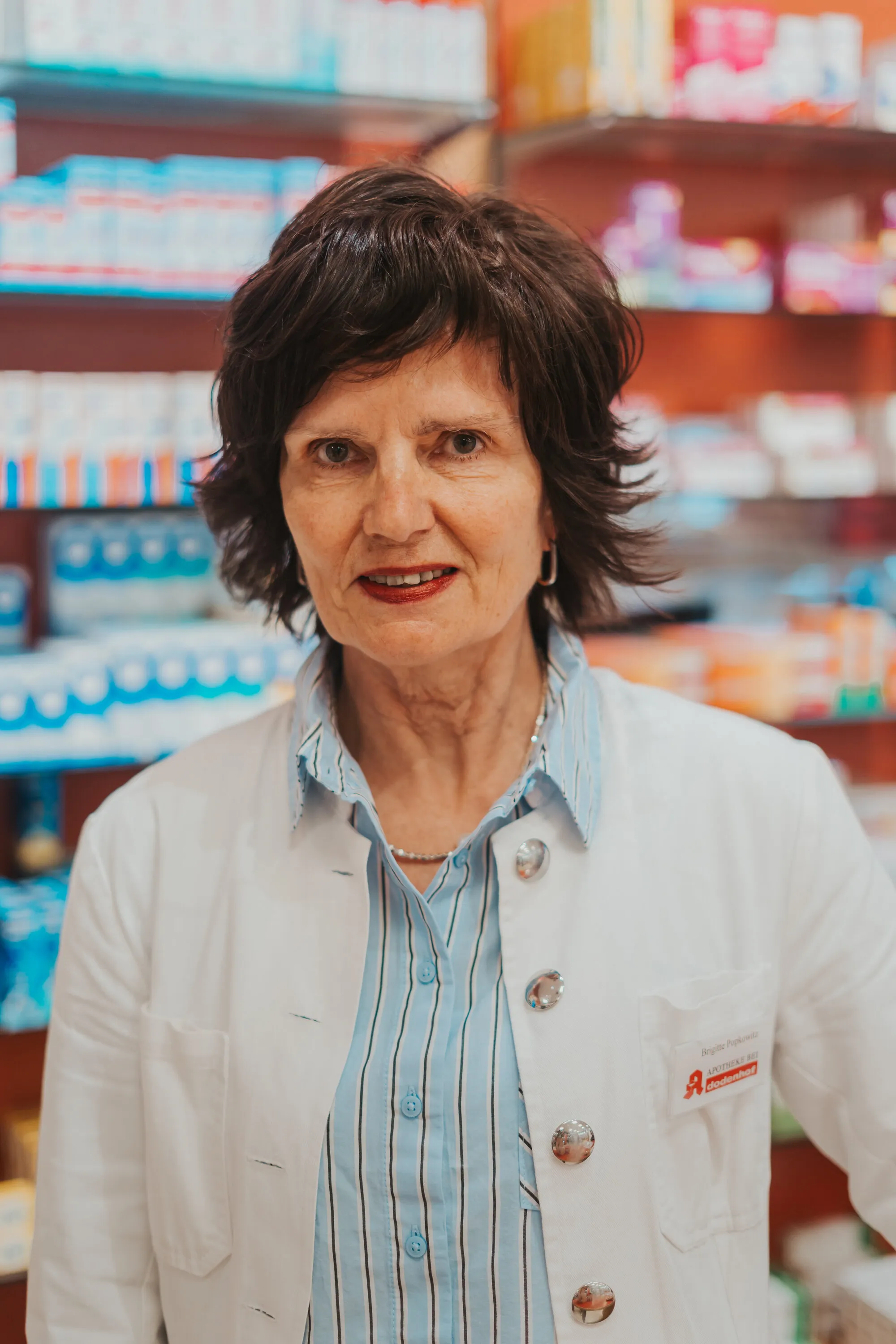 Brigitte Popkowitz, Apothekerin